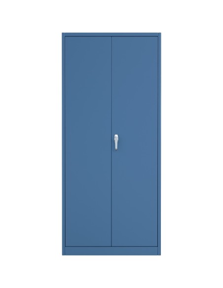 Professional Blue Steel Cabinet 2 Doors 800x400x1800mm | Stalwart DA-SART610