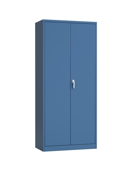 Professional Blue Steel Cabinet 2 Doors 800x400x1800mm | Stalwart DA-SART610