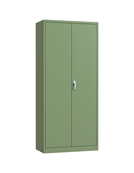 Professional Green Steel Cabinet 2 Doors 800x400x1800mm | Stalwart DA-SART612
