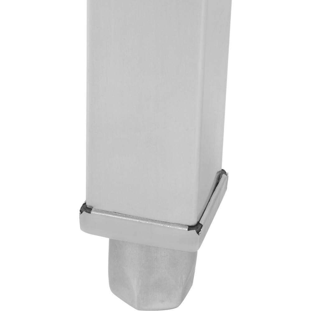 Commercial Stainless Steel Cutting Board Stand with Polyethylene Chopping Block 500x400x750mm | Stalwart DA-WH505670