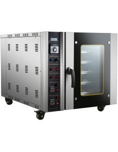 Commercial Electric Bakery Convection Combi Oven with Humidity Function and 5 trays 400x600mm | Stalwart DA-HEA5C