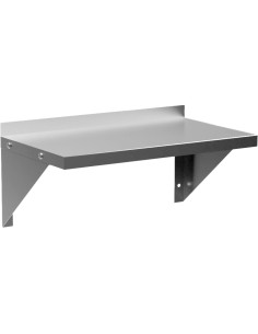Commercial Wall Shelf Stainless Steel 610x360x240mm | Stalwart DA-WS1424