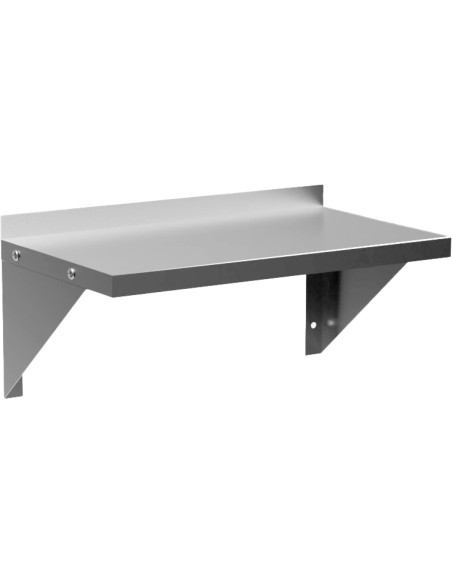 Commercial Wall Shelf Stainless Steel 610x360x240mm | Stalwart DA-WS1424
