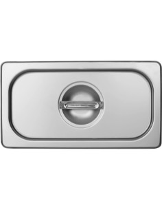 Stainless Steel Gastronorm Container Lid GN1/3 | Stalwart DA-JJD13LID