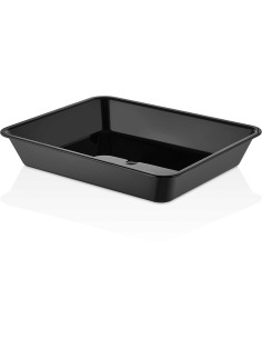 Polycarbonate Tray GN1/2 Depth 50mm Black 2 litres | Stalwart DA-GNP1250SWB