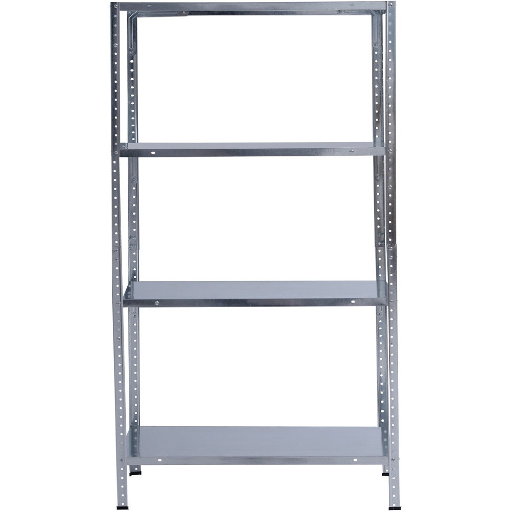Galvanized Steel Shelving Unit 4-Tier 200kg Capacity (50kg per shelf) 1000x300x1870mm | Stalwart DA-KFT52S
