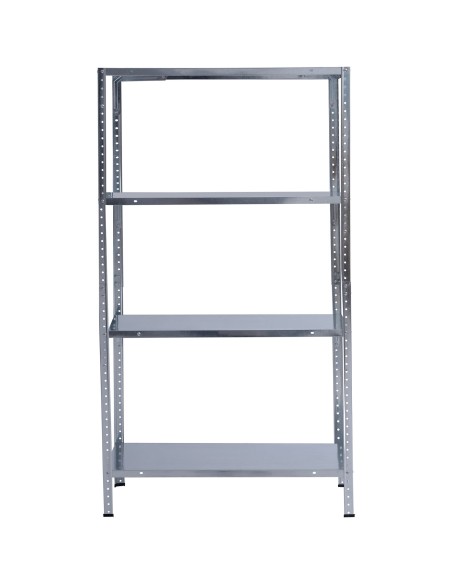 Galvanized Steel Shelving Unit 4-Tier 200kg Capacity (50kg per shelf) 1000x300x1870mm | Stalwart DA-KFT52S