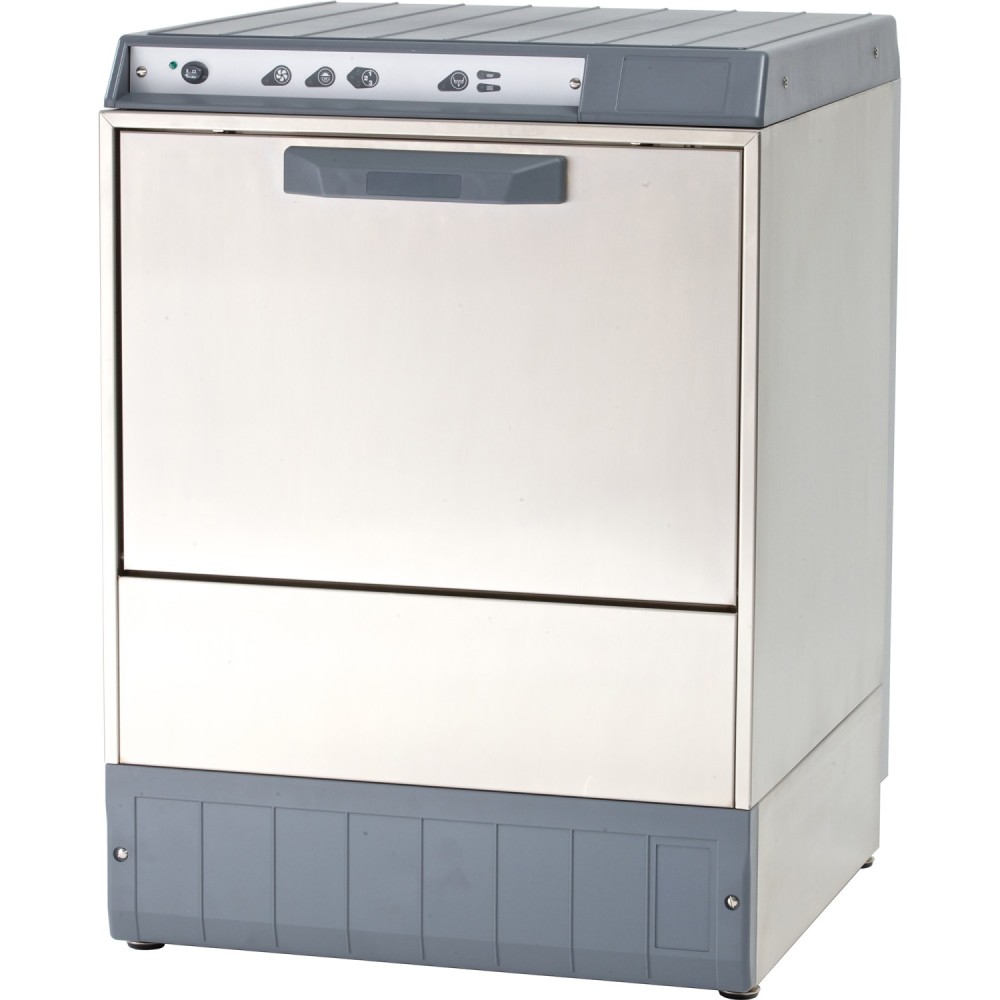 Commercial Dishwasher 500mm basket 120sec cycle Drain pump Detergent pump 3-phase | Omniwash JM975300STDDPS