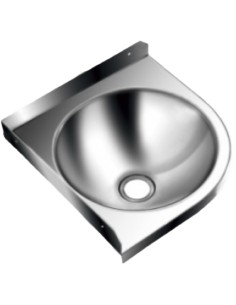 Wall-Mounted Stainless Steel Hand Wash Sink 400x400mm | Stalwart DA-YLST441