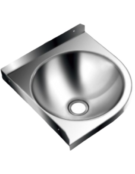 Wall-Mounted Stainless Steel Hand Wash Sink 400x400mm | Stalwart DA-YLST441