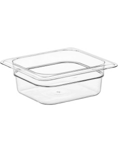 Heavy-Duty Polycarbonate Gastronorm Pan GN1/6 Depth 65mm | Stwalwart DA-JGM1524