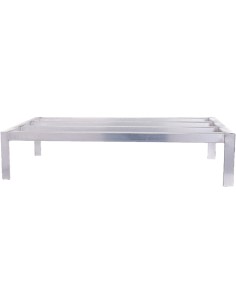 Commercial Aluminium Dunnage Rack 48&quotx20&quotx8&quot (1219x580x203mm) | Stalwart DA-ALDN2048E