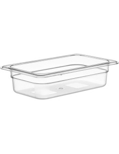 Heavy-Duty Polycarbonate Gastronorm Pan GN1/4 Depth 65mm | Stwalwart DA-JGM1518