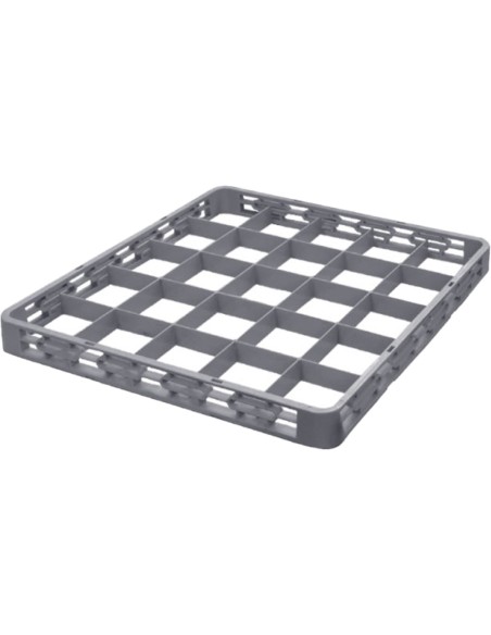 Commercial Cup/Glass Rack Extender 25 Compartments 500x500x50mm | Stalwart DA-JGM816