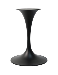 Black Cast Iron Table Base Round Ø510x720mm | Stalwart DA-F015A