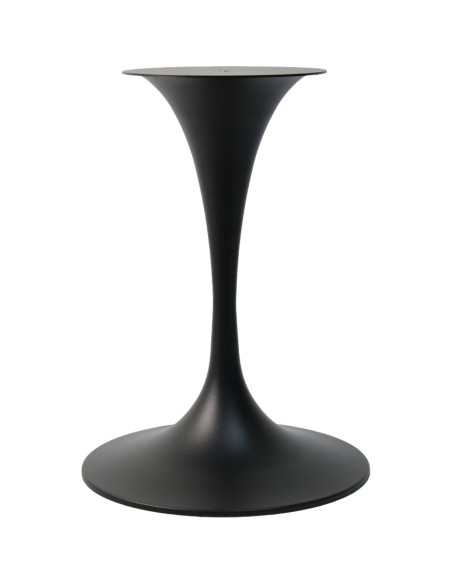 Black Cast Iron Table Base Round Ø510x720mm | Stalwart DA-F015A