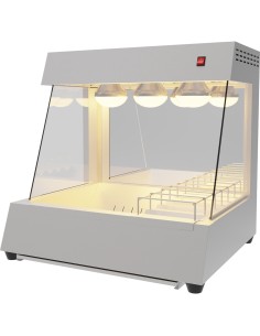 Commercial Electric Chip Scuttle & Warming Station Countertop 700x600x700mm | Stalwart DA-CW560