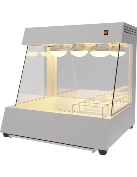 Commercial Electric Chip Scuttle & Warming Station Countertop 700x600x700mm | Stalwart DA-CW560