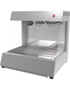 Commercial Electric Chip Scuttle & Warming Station Countertop 700x600x700mm | Stalwart DA-CW560 2