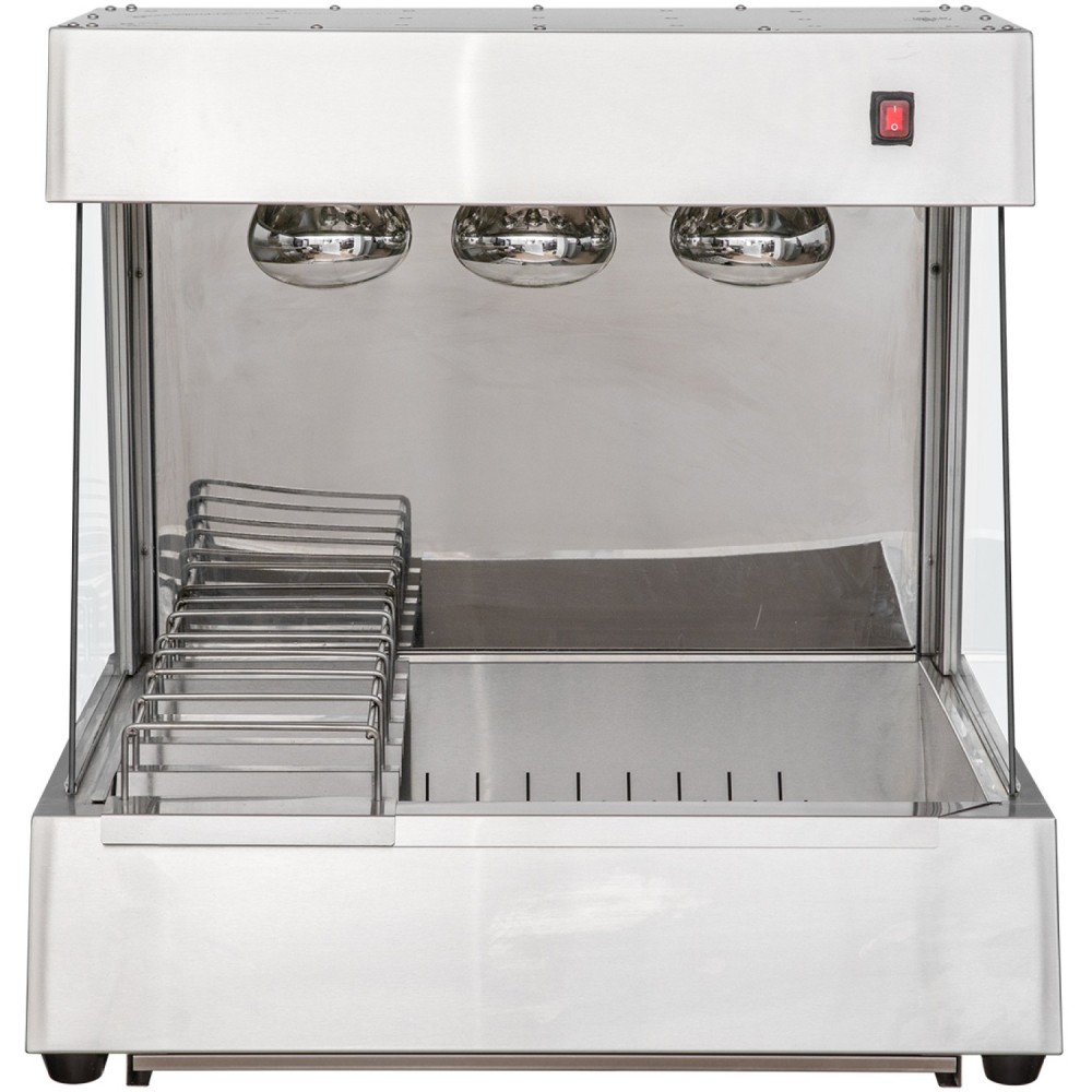 Commercial Electric Chip Scuttle & Warming Station Countertop 700x600x700mm | Stalwart DA-CW560