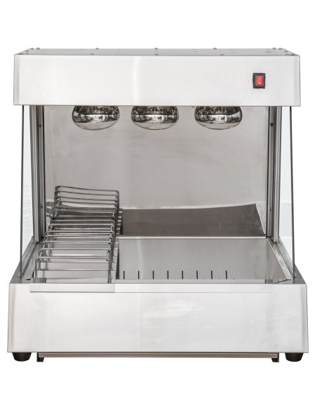 Commercial Electric Chip Scuttle & Warming Station Countertop 700x600x700mm | Stalwart DA-CW560