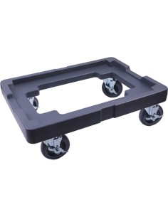 Plastic Dolly Trolley with Swivel Casters 680x478x215mm | Stalwart DA-QY002