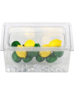 Chilled Condiment Holder including 1xGN1/3-150mm container with lid Plastic | Stalwart DA- CHP04BD 2