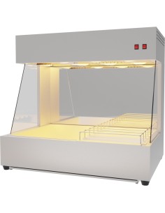 Commercial Electric Chip Scuttle &amp Warming Station Countertop 1000x700x931mm | Stalwart DA-CW1000