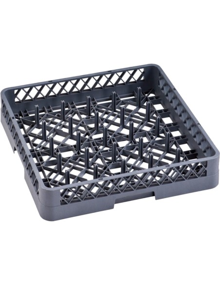 Commercial Dish Rack 25 Compartments 500x500x100mm | Stalwart DA-JGM822