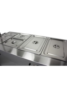 Mobile Bain Marie top Hot Cupboard 1540mm | Stalwart DA-HXYH4W1 2