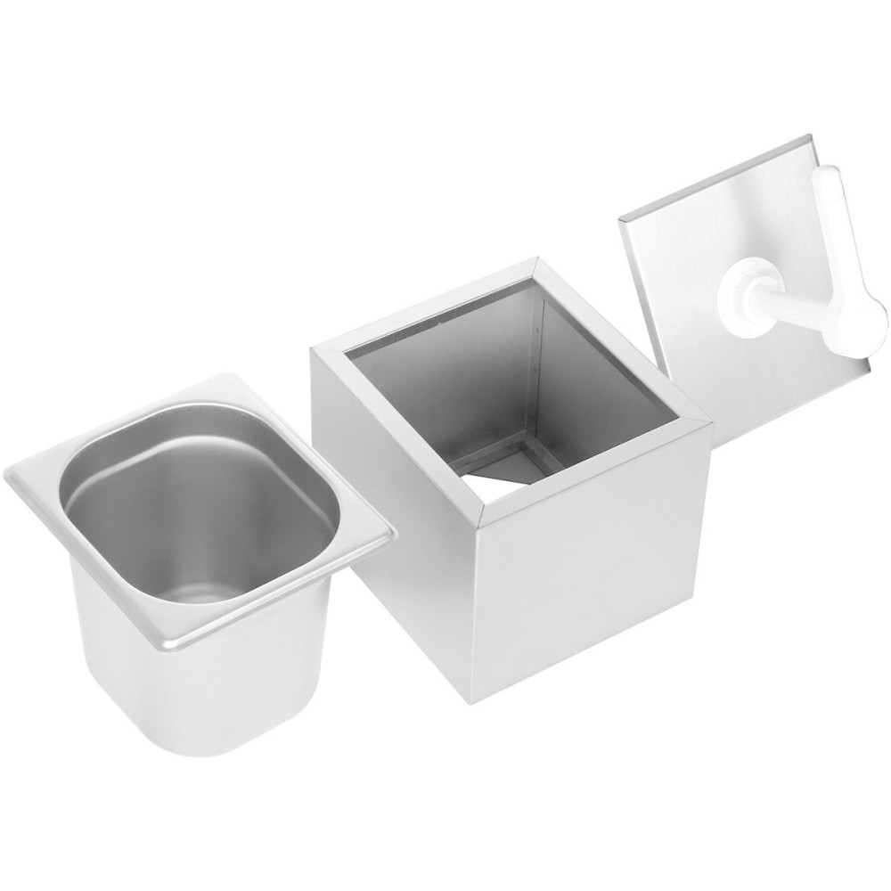 Commercial 2.5 litre Pump Condiment/Sauce Dispenser GN1/6 | Stalwart DA-NHGN161