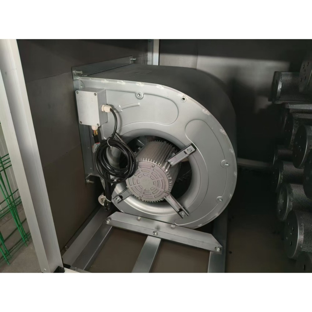 Industrial Exhaust Air Purification Unit with Motor and Carbon Filters and Noise Insulation 1420×980×750mm | Stwalwart DA-VOFP11