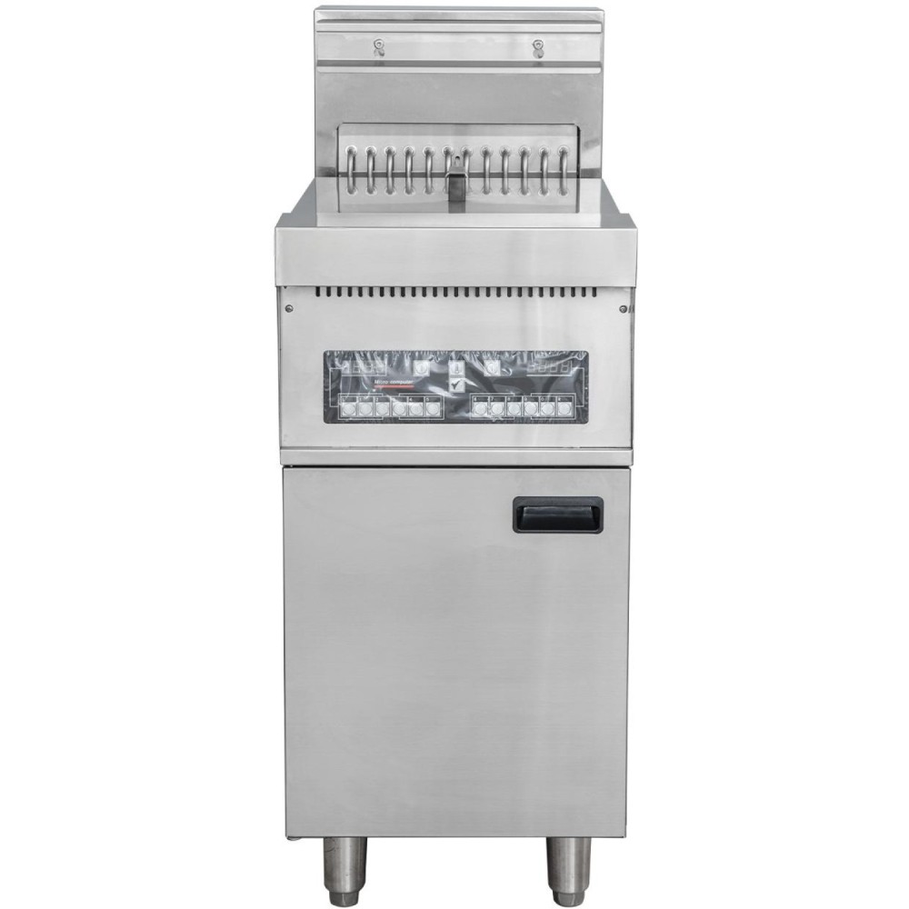 Professional Free Standing Electric Fryer Single Tank 28L 400x800x1100 mm | Stalwart DA-EF9C
