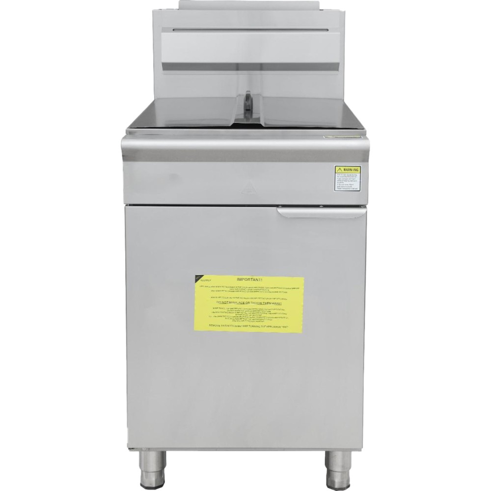 Professional Free Standing Gas Fryer Single Tank 44.0L 533x868x1145mm | Stalwart DA-GF5