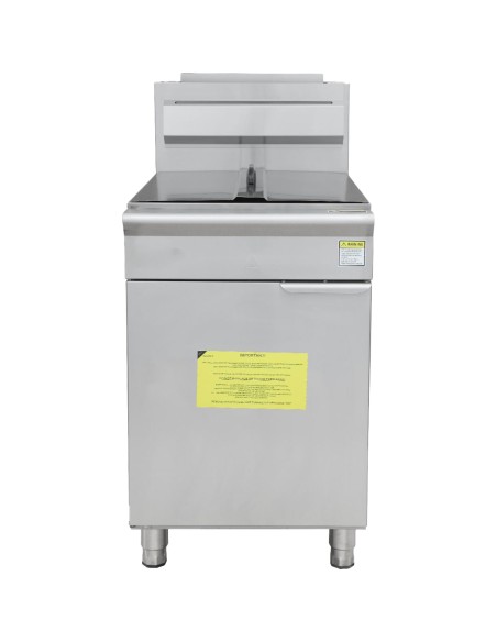 Professional Free Standing Gas Fryer Single Tank 44.0L 533x868x1145mm | Stalwart DA-GF5