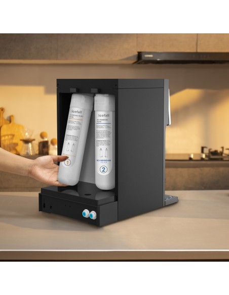 Countertop Hot & Cold RO Water Purifier 7-Stage Filtration Smart Touch Display, 3L Tank | Stalwart DA-YHD2401E