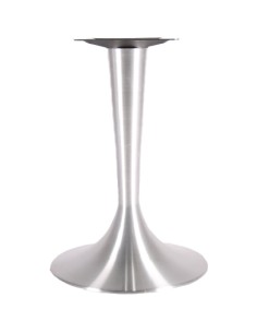 Silver Cast Iron Table Base Round Ø510x720mm | Stalwart DA-F016A