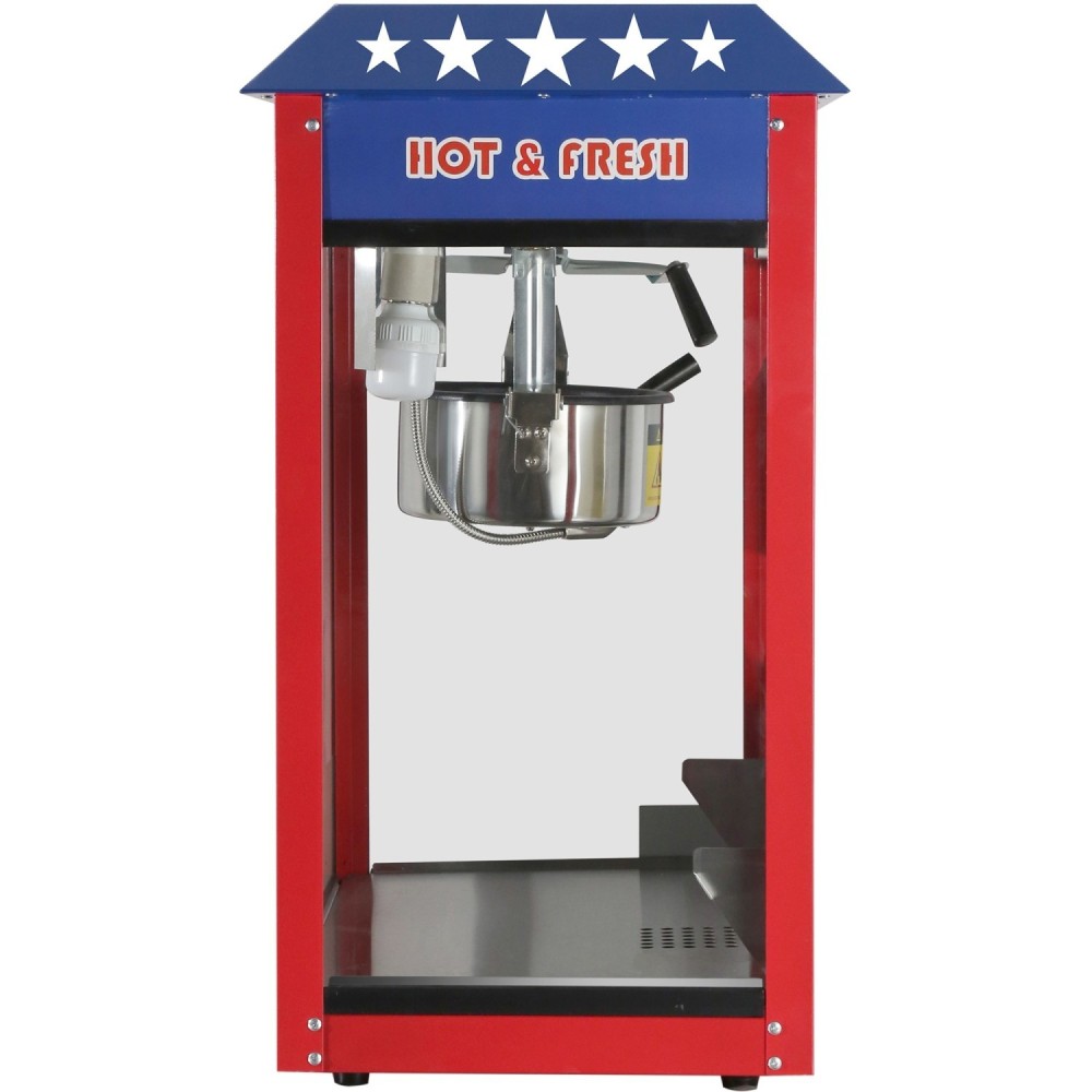 Commercial Tabletop Popcorn Maker 1.44kW 560x420x760mm | Stalwart DA-POPCORN103