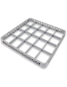 Commercial Cup/Glass Rack Extender 20 Compartments 500x500x50mm | Stalwart DA-JGM814