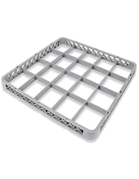Commercial Cup/Glass Rack Extender 20 Compartments 500x500x50mm | Stalwart DA-JGM814