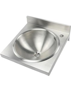 Wall-Mounted Stainless Steel Hand Wash Sink 400x400mm | Stalwart DA-YLST44