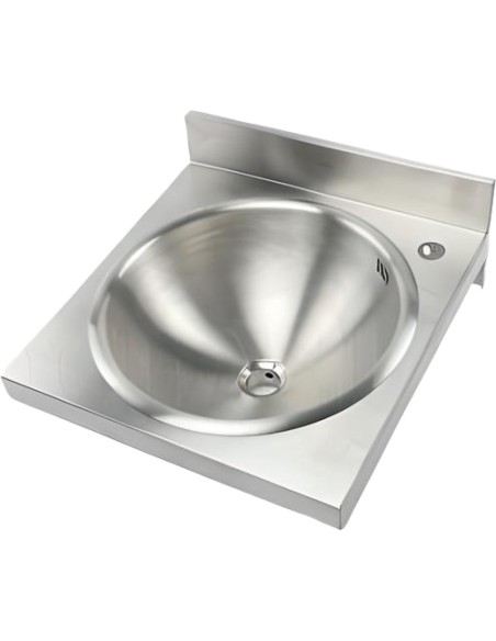 Wall-Mounted Stainless Steel Hand Wash Sink 400x400mm | Stalwart DA-YLST44