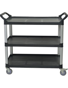 Professional 3-Tier Utility Trolley Cart 1020x500x960mm | Stalwart DA-JGM716