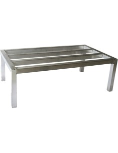 Commercial Aluminium Dunnage Rack 36"x20"x8" (914x580x203mm) | Stalwart DA-ALDN2036E
