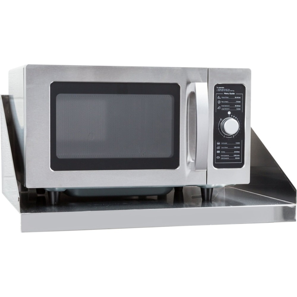 Microwave Shelf Stainless steel 600x450mm | Stalwart DA-WHMS450X600