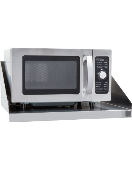 Microwave Shelf Stainless steel 600x450mm | Stalwart DA-WHMS450X600