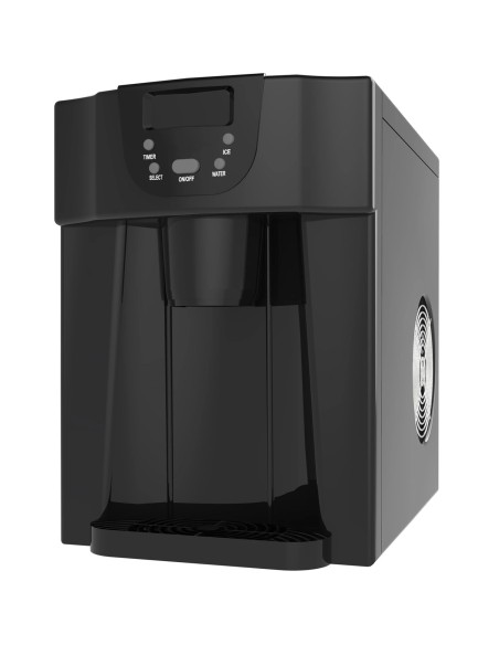 2-in-1 Ice Maker &amp Cold Water Dispenser Countertop 12kg/24h 0.6kg bin | Stalwart DA-HZB12E