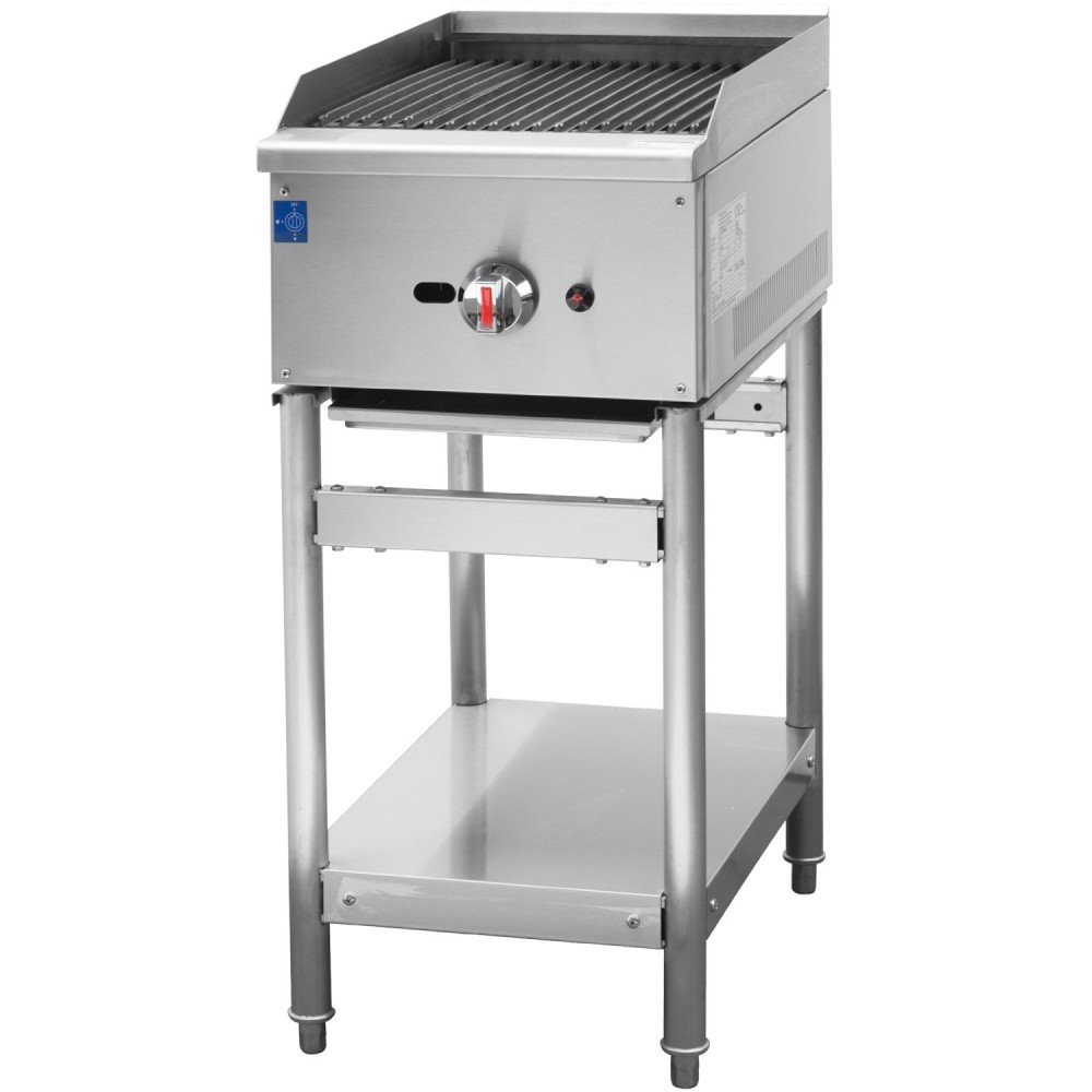 Stainless Steel Stand for EGG16S Gas Griddle and ECB16S Gas Grill | Stalwart DA-STAND16S