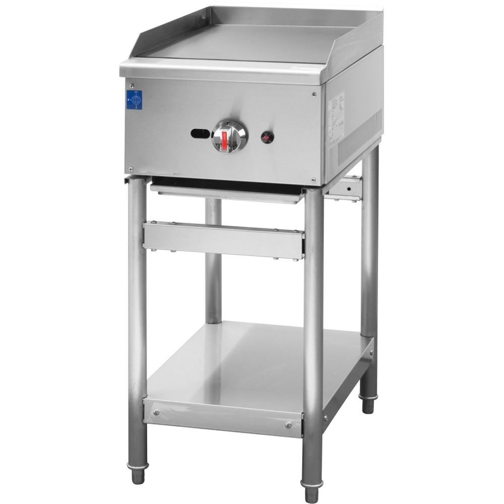 Stainless Steel Stand for EGG16S Gas Griddle and ECB16S Gas Grill | Stalwart DA-STAND16S