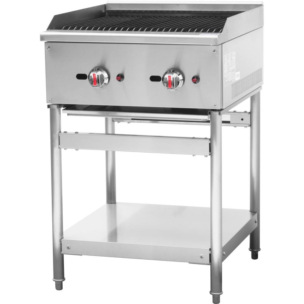Stainless Steel Stand for EHP4S Gas Cooker / EGG24S Gas Griddle / ECB24S Gas Grill | Stalwart DA-STAND24S